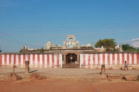 ஐராவதேஸ்வரர் கோயில், கோயில் முகப்பு, ஆனையூர், மதுரை, கி.பி.10-ஆம் நூற்றாண்டு