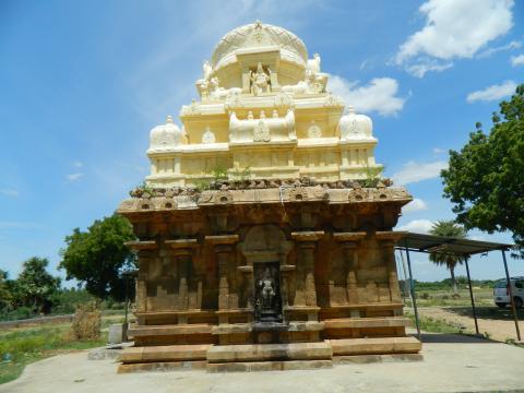 கைலாயமுடையார் கோயில் முழுத்தோற்றம், சோழமாதேவி, திருச்சி, கி.பி.10-ஆம் நூற்றாண்டு
