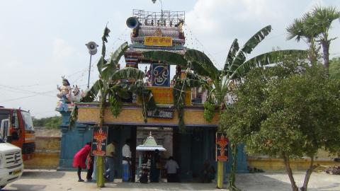 இராமநாத ஈஸ்வரர் கோயில், கோயில் முகப்பு, எசாலம், விழுப்புரம், கி.பி.11-ஆம் நூற்றாண்டு