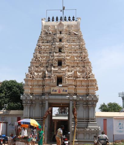 புஷ்பரதேஸ்வரர் கோயில், கோபுரம், ஞாயிறு, திருவள்ளுர், கி.பி.20-ஆம் நூற்றாண்டு