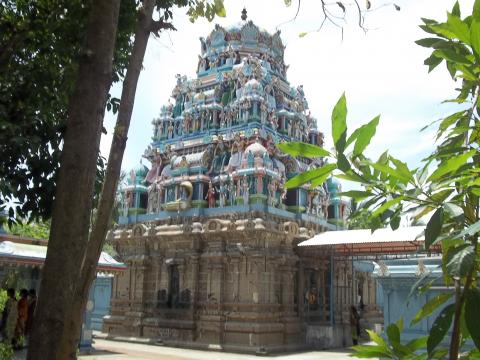 கோயில் முழுத்தோற்றம், வெள்ளீசுவரர் கோயில், மாங்காடு, கி.பி.12ஆம் நூற்றாண்டு
