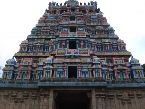 வாஞ்சிநாதர் கோயில், இராஜகோபுரம், திருவாஞ்சியம், திருவாரூர், கி.பி.18-ஆம் நூற்றாண்டு