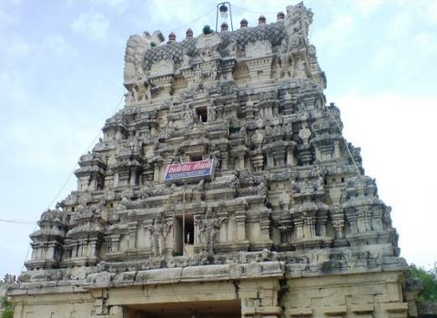 ஸ்ரீவாசீஸ்வரர் கோயில், கோபுரம், திருப்பாசூர், திருவள்ளுர், கி.பி.11-ஆம் நூற்றாண்டு